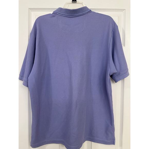 Tommy Bahama Men's IslandZone® Pique Emfielder 2.0 Polo Lavender Sz Large - Picture 4 of 5